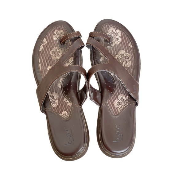 boc Shoes Boc Born Concept Brown Slipon Laurina Toe Loop Sandals